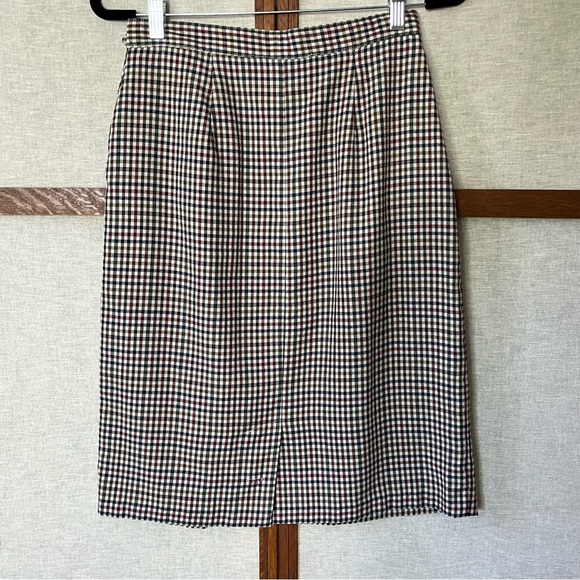Lisa Vintage Check Schoolgirl Skirt Size 4 - Picture 6 of 10